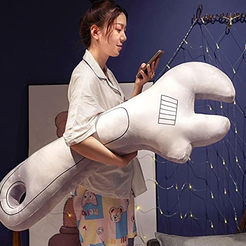 Simulation Wrench Shape Plush Pillow Comfortable Back Support Funny Stuffed Toy