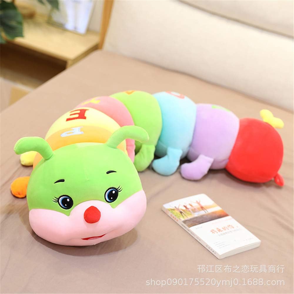 Big Hugging Caterpillar Pillow Multicolor Plush Toy