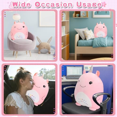 16 Unicorn Plush Pillow for Girls
