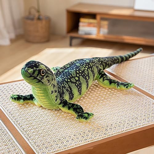JIAHG Plush Animal Throw Pillow - Cuddly Lizard Gecko Snake Plush Lumbar Back Cushion