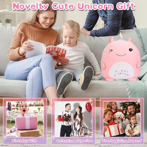 16 Unicorn Plush Pillow for Girls