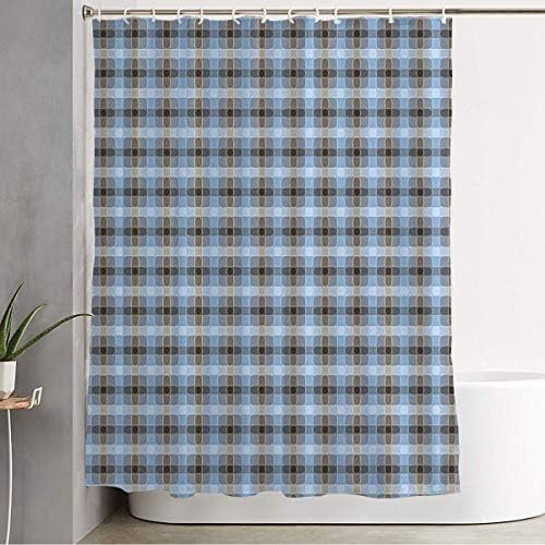 Elegant Multicolored Abstract Shower Curtain