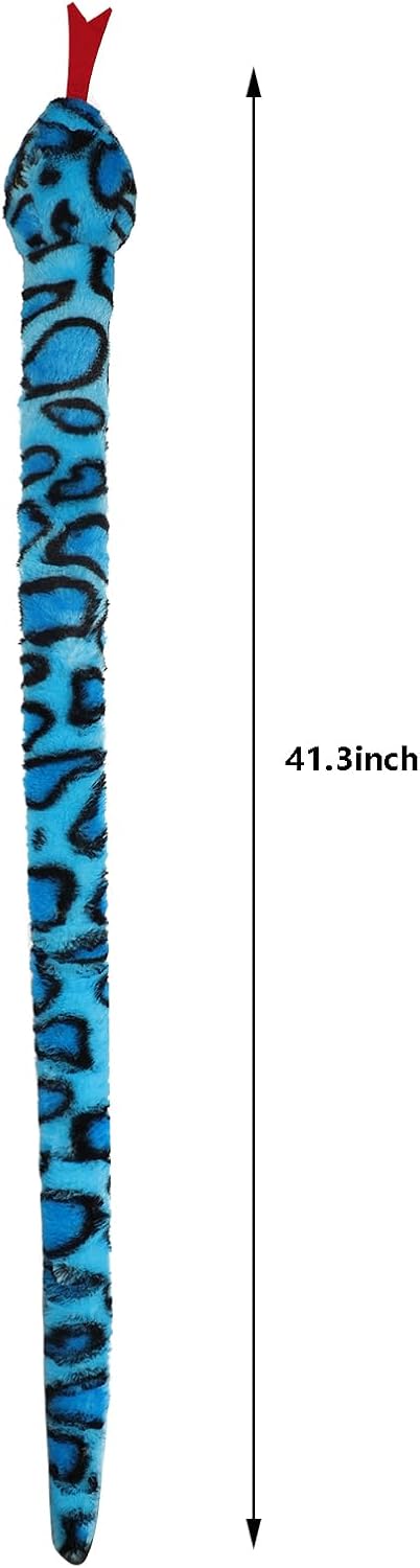 JIAHG 413 Plush Animal Throw Pillow Stuffed Snake