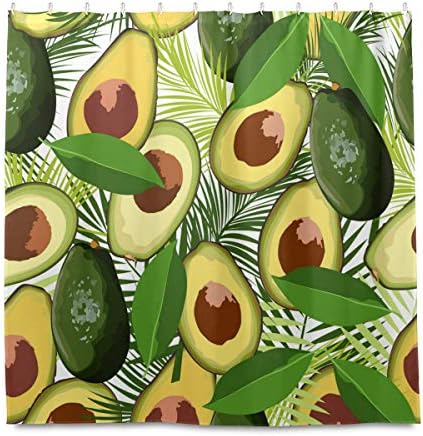 Srainy Day fun 72x72 inch tropical shower curtain for home