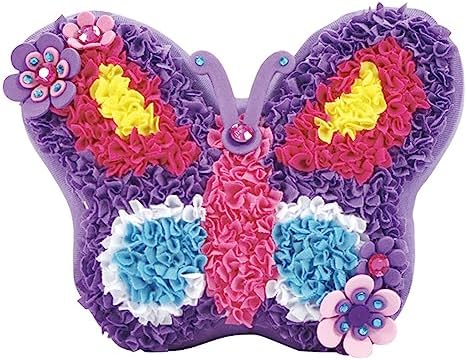 Vivid Butterfly Plush Pillow Decompression Toy for Kids