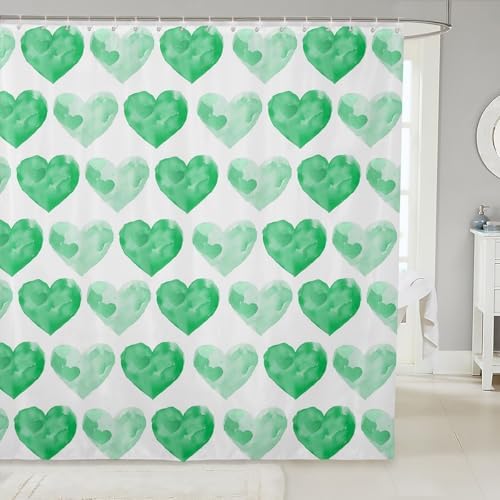 Stunning 72x72 Valentines Day Shower Curtain