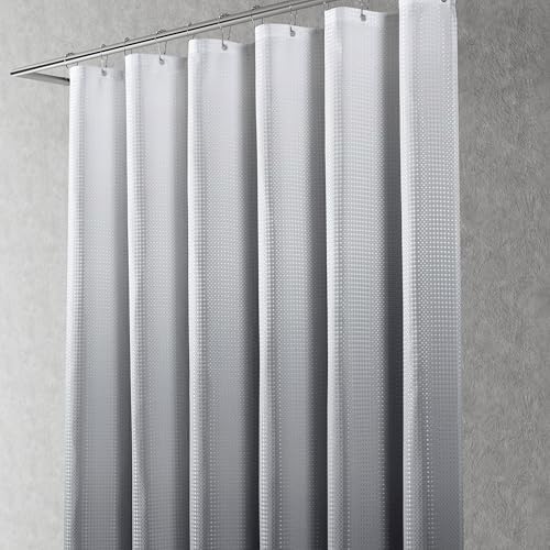 Naturoom Grey White Shower Curtain