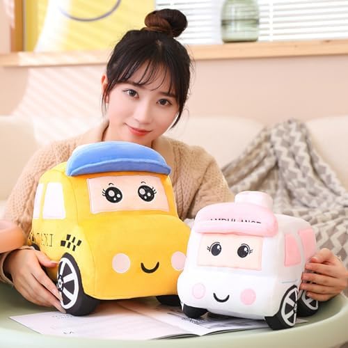 3D Animated Car Plush Pillow for Sofa Kids