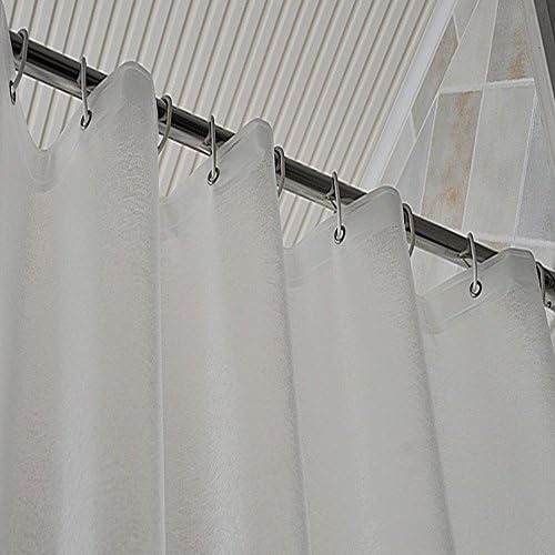 AooHome Frosted Eva Shower Curtain