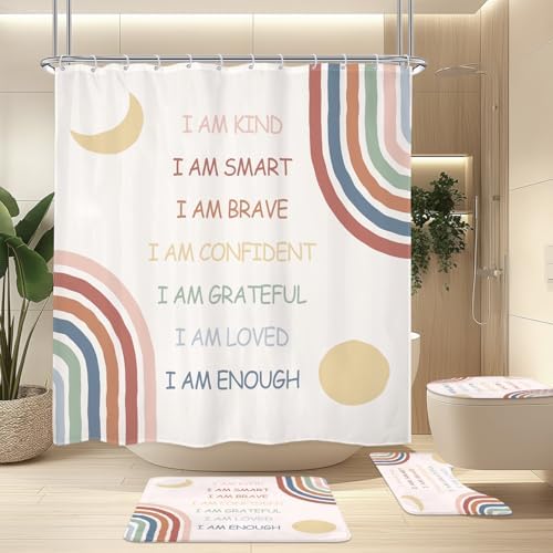 Imirell 4PCS Rainbow Sets Fun Waterproof for Kids