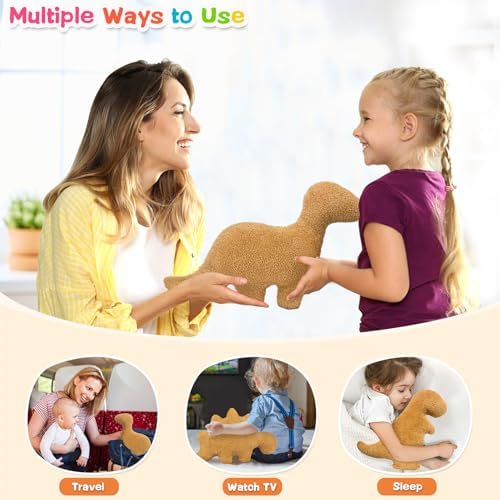 Andywoo Dino Nuggets Pillow 2 Pcs