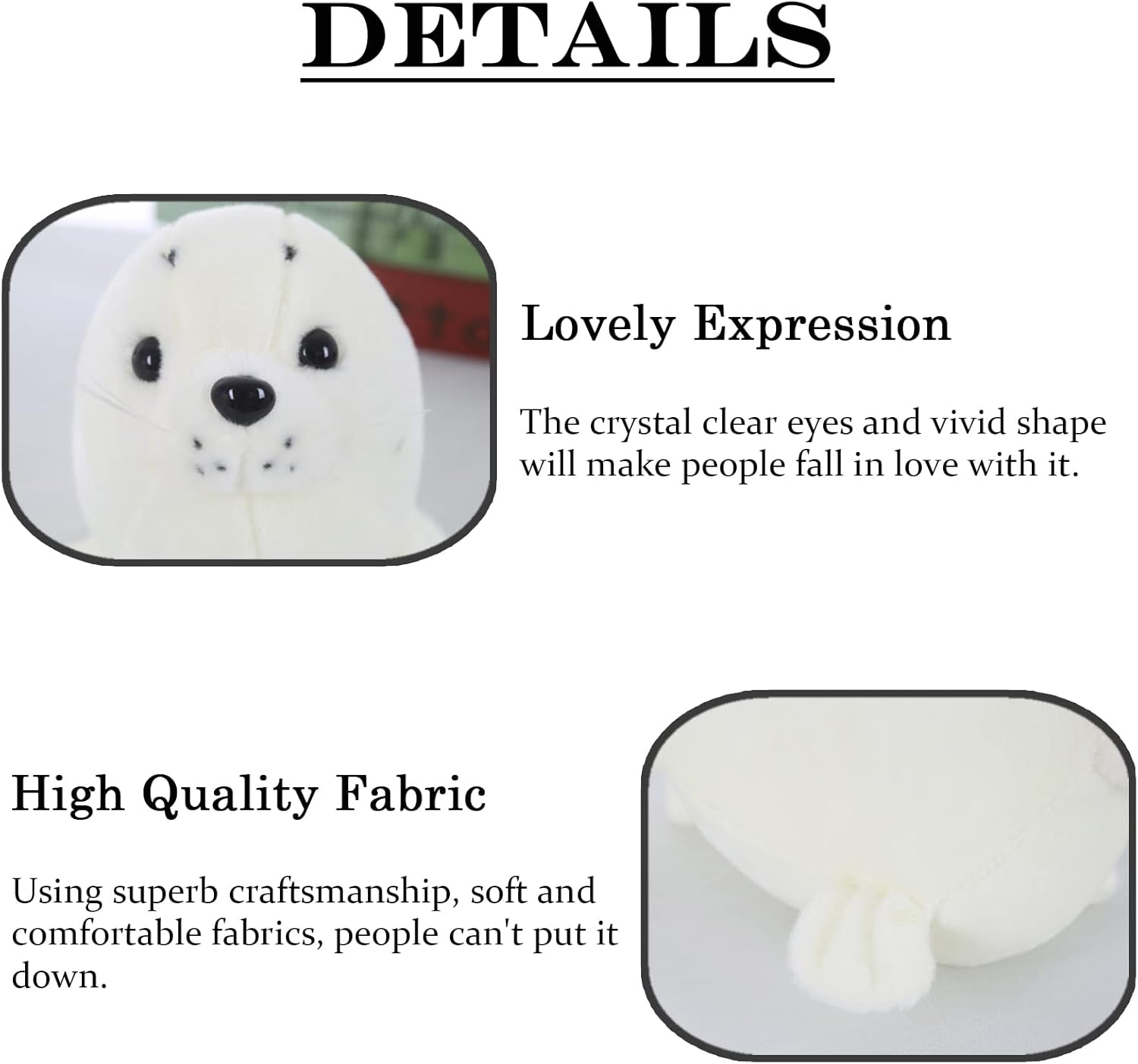 Super Cute Seal Plush for Kids