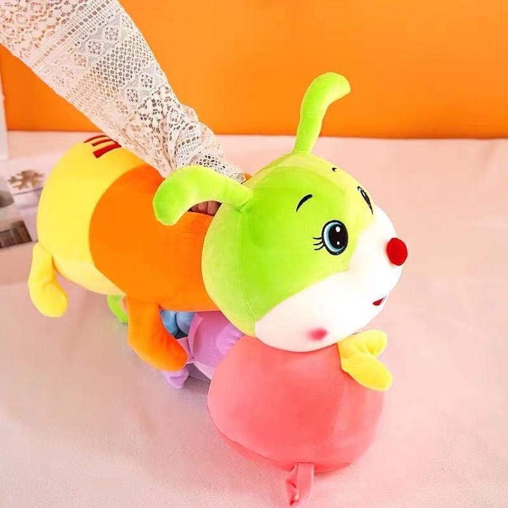 Big Hugging Caterpillar Pillow Multicolor Plush Toy