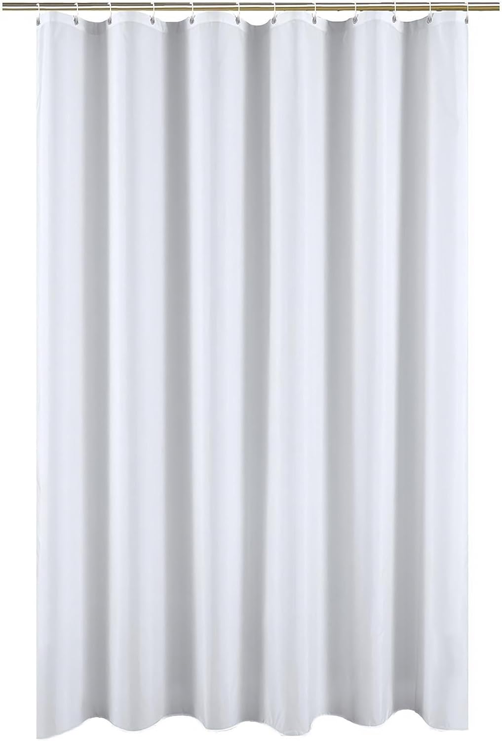 SLattye 72x72 White Bathroom Shower Curtain Liner