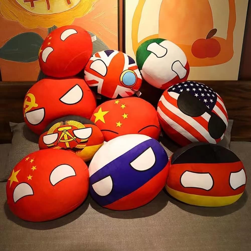 118inch Country Ball Plush Pillow for Kids
