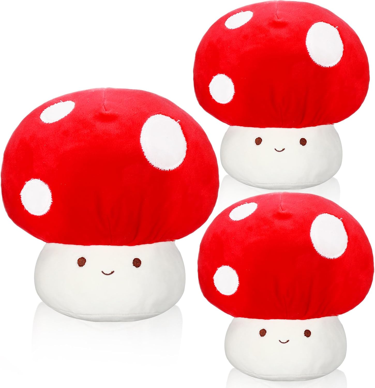 Huwena 3 Pcs Mushroom Plush Pillows 9 Inch 1