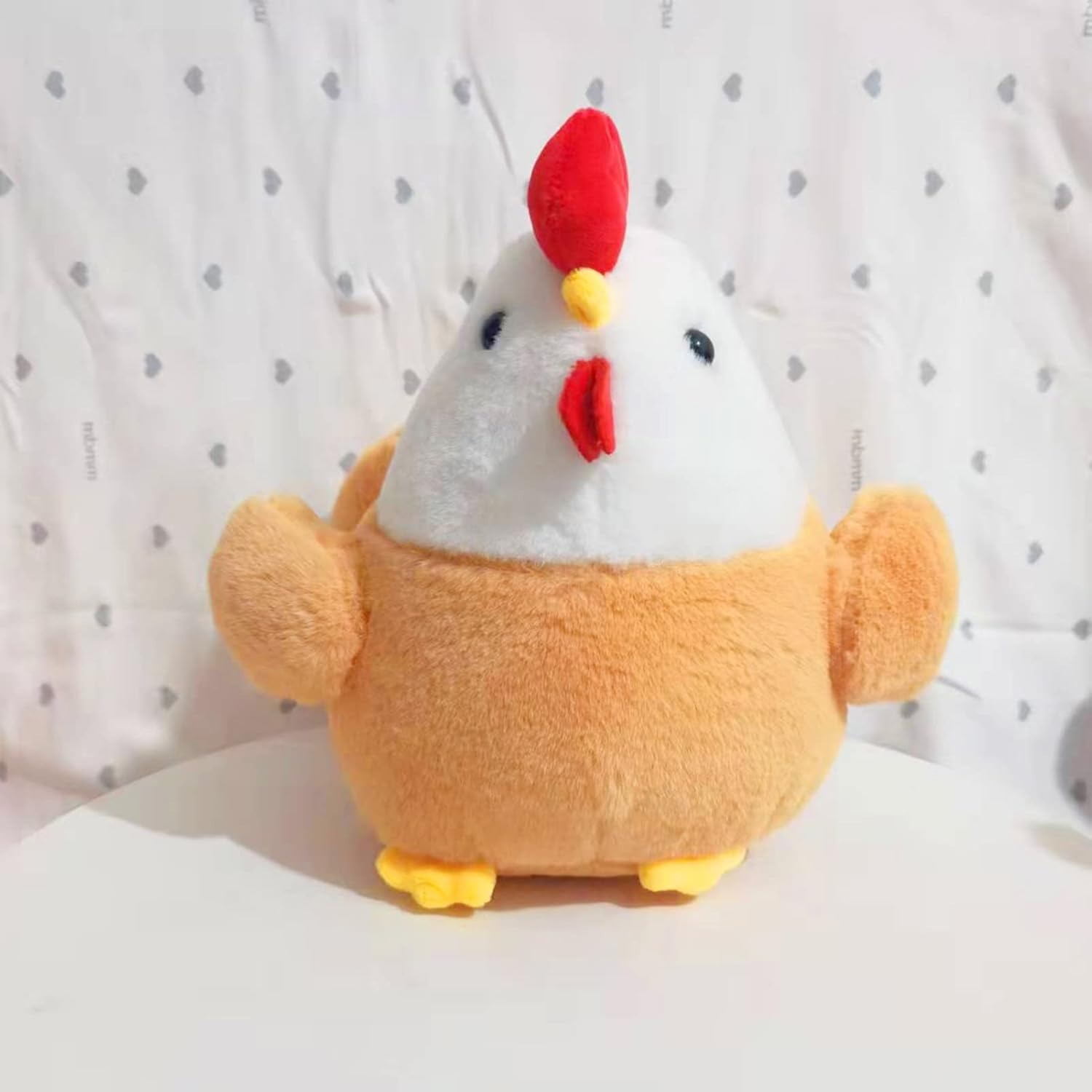 78-Inch Plush Chicken Toy with PP Cotton Filling for Kids