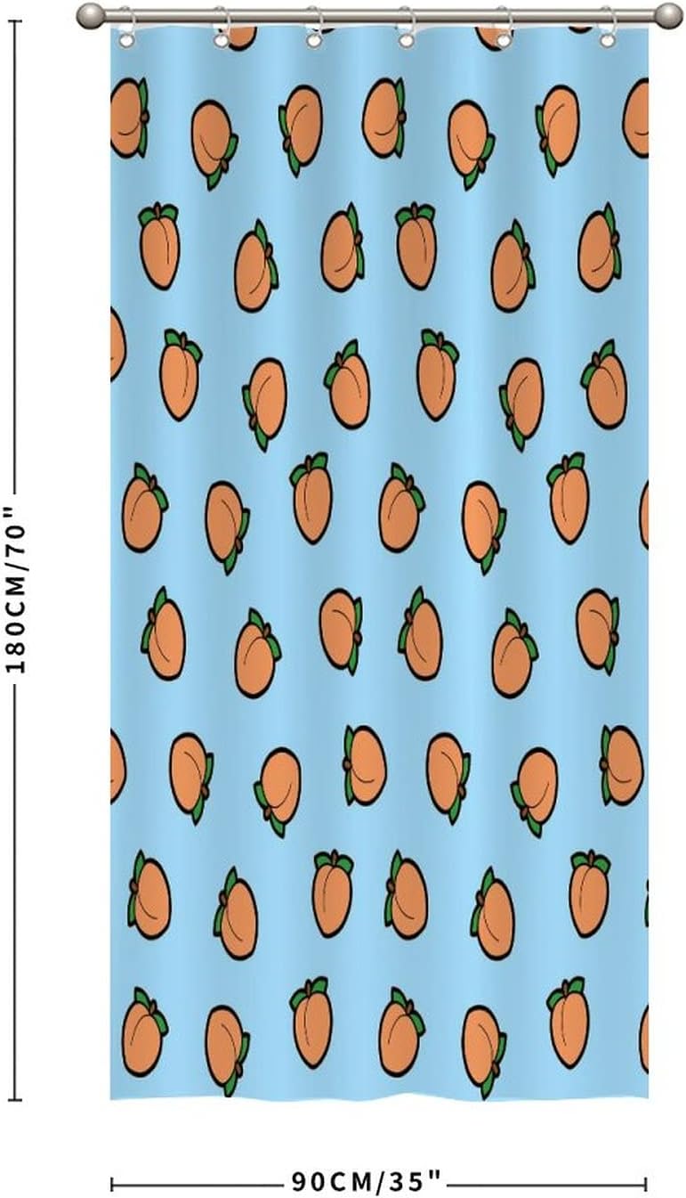 Fresh Fruit Bathroom Shower curtain set 35 x 71