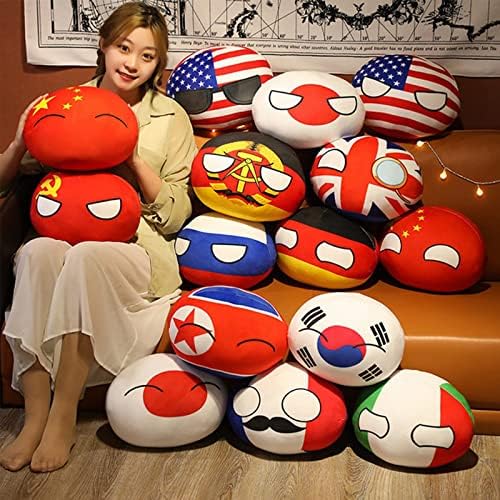 HIBILDER Country Ball Plush toy 12inch