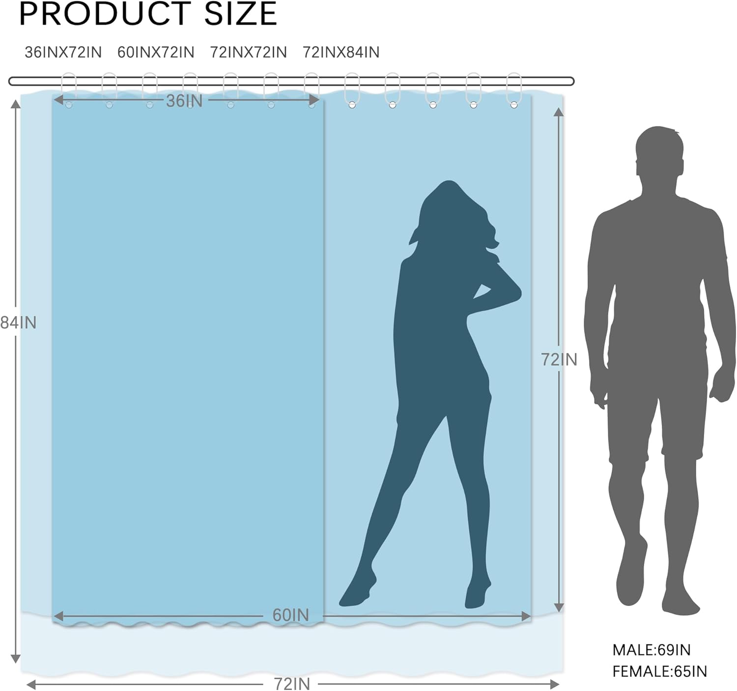 Funny Cartoon Dinosaur Shower Curtain Set for Kids