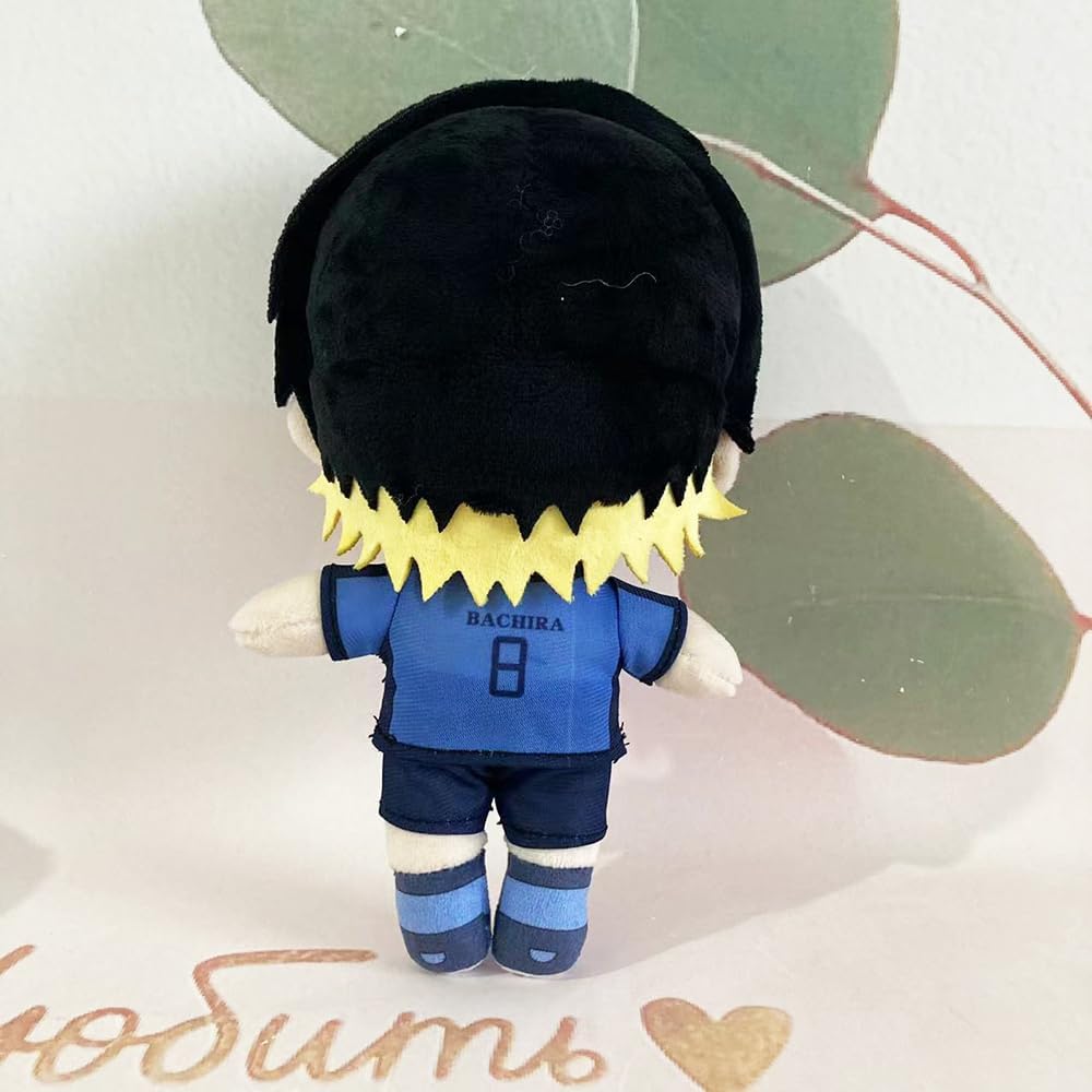 JCvCX Black Yellow Hair Boy Plush Pillow