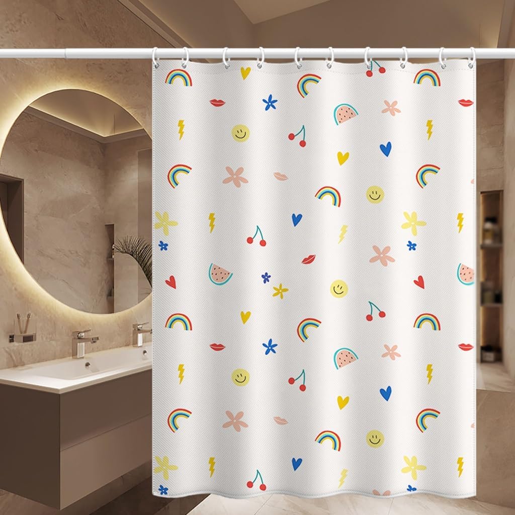 MACIUM Fruit Print shower curtain