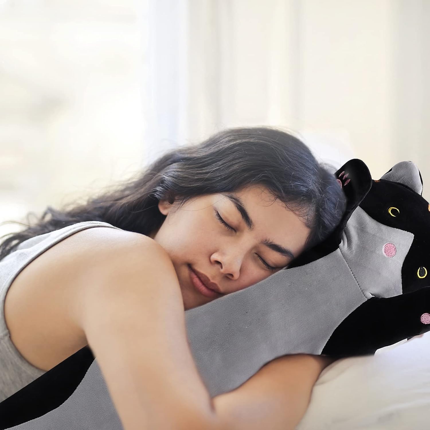Cute Cat Pillow for Sleeping