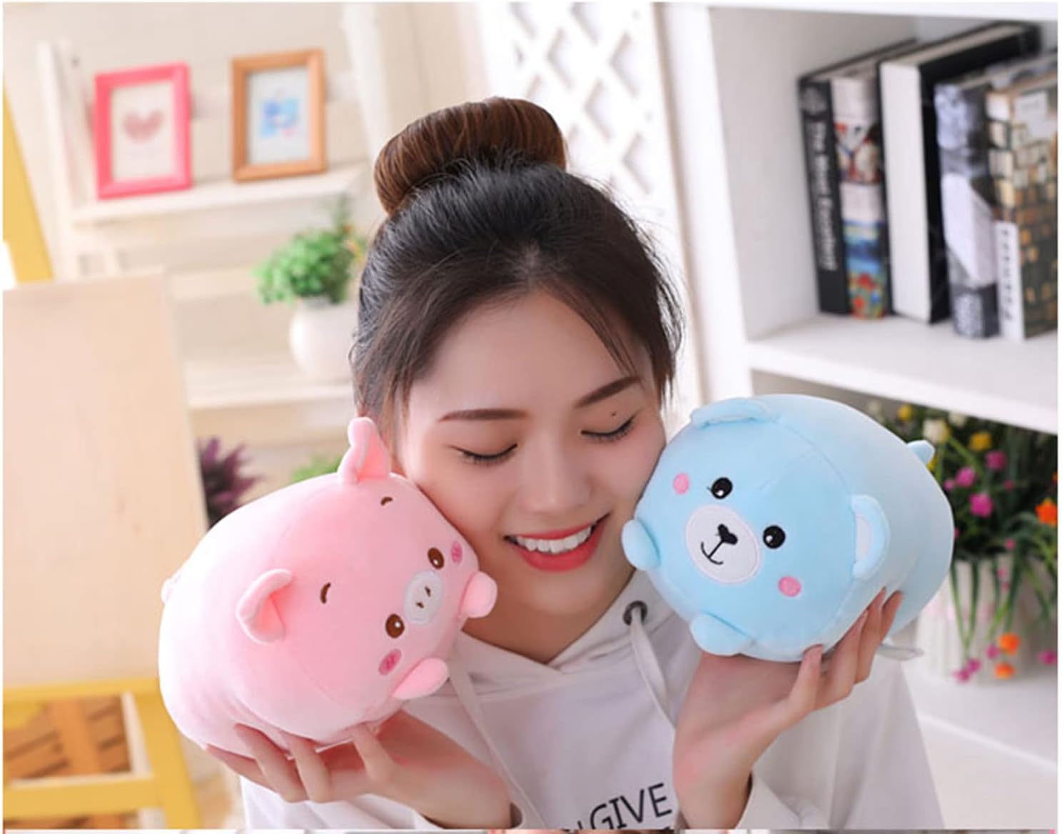 COSGOO Cute Plush Bear Pillow