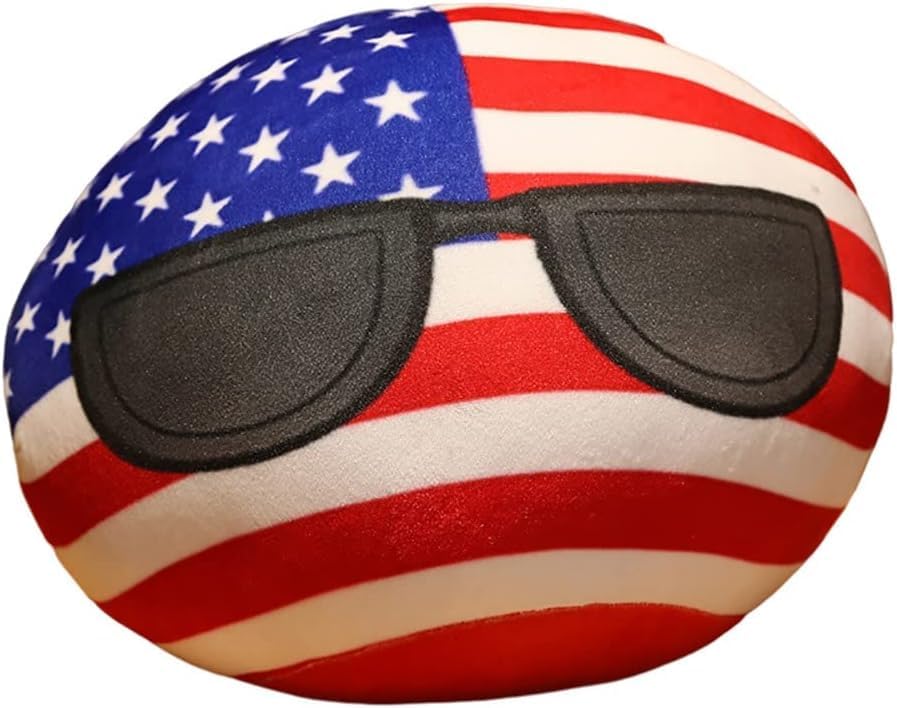 118inch Country Ball Plush Pillow for Kids