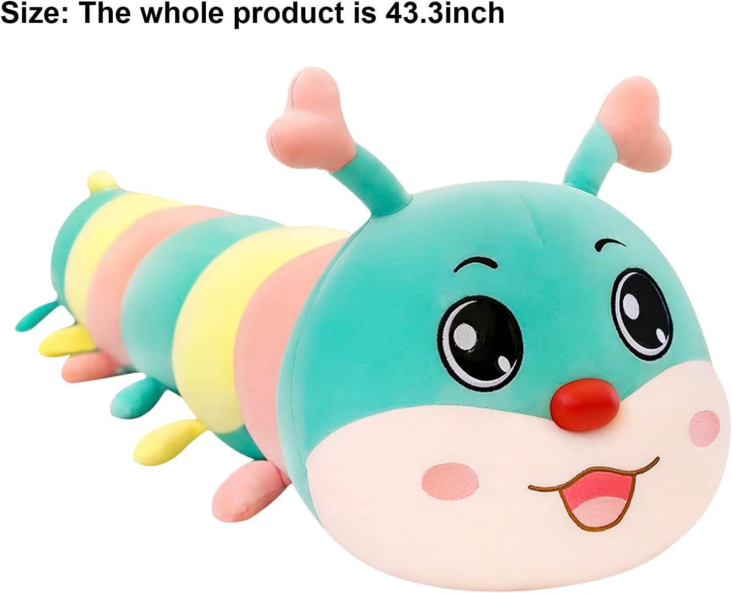 Greus 433-Inch Giant Caterpillar Plush Toy