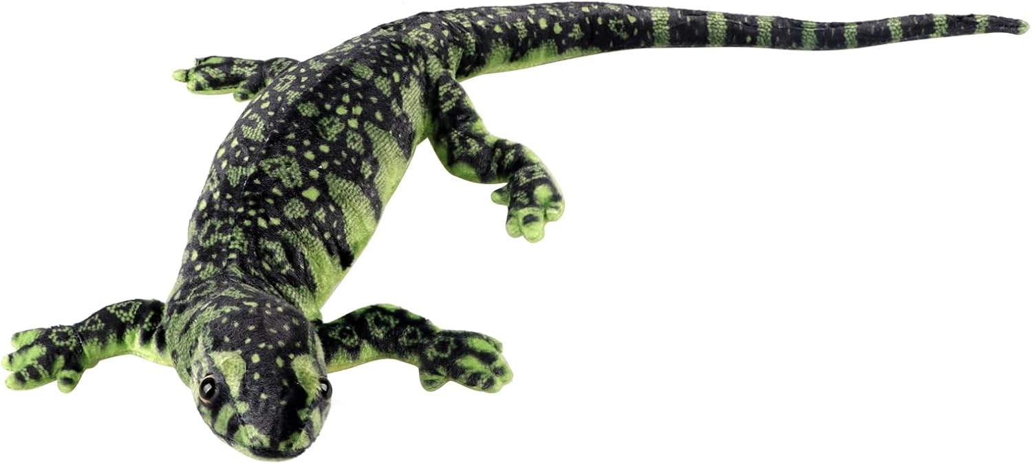 JIAHG Plush Animal Throw Pillow - Cuddly Lizard Gecko Snake Plush Lumbar Back Cushion