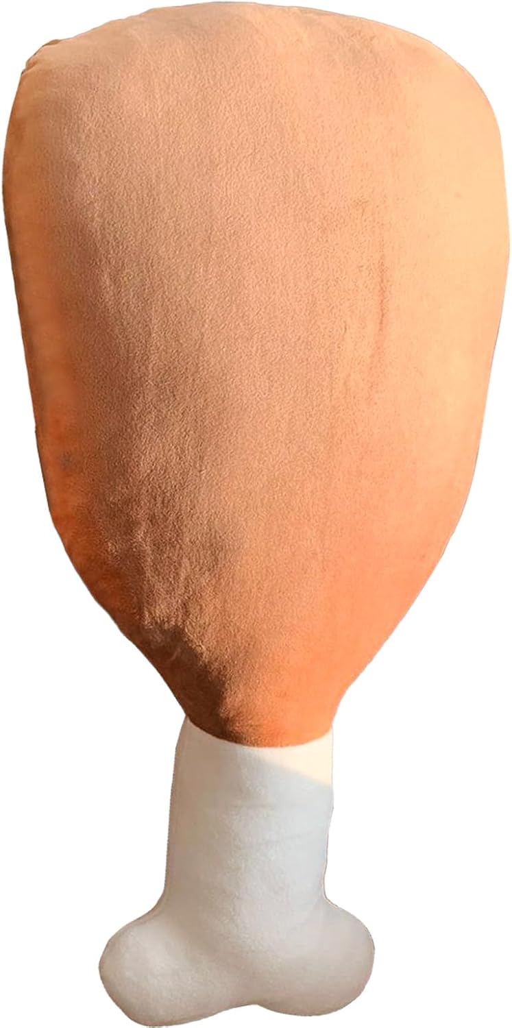 157-Inch Funny Chicken Leg Plush Pillow for Relaxingmust-try