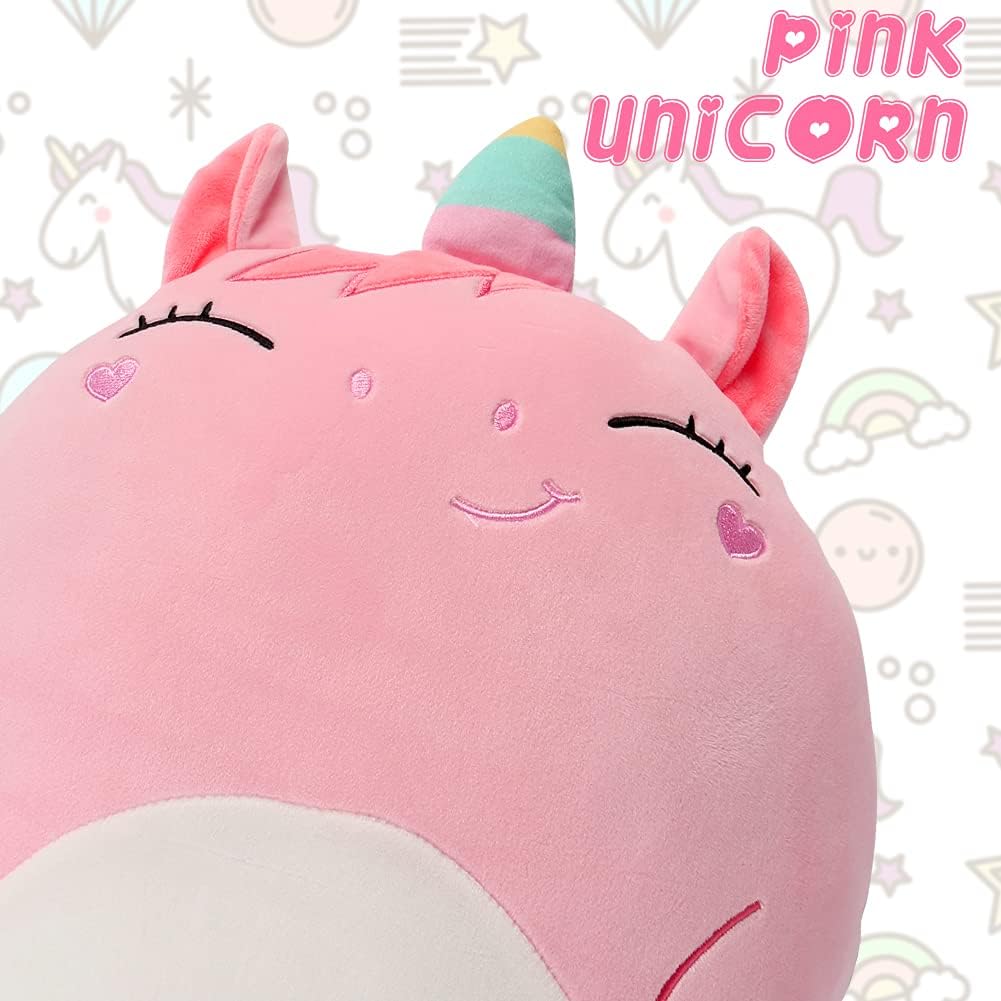 16 Unicorn Plush Pillow Cuddling Soft Multipurpose Perfectly Plush Gift