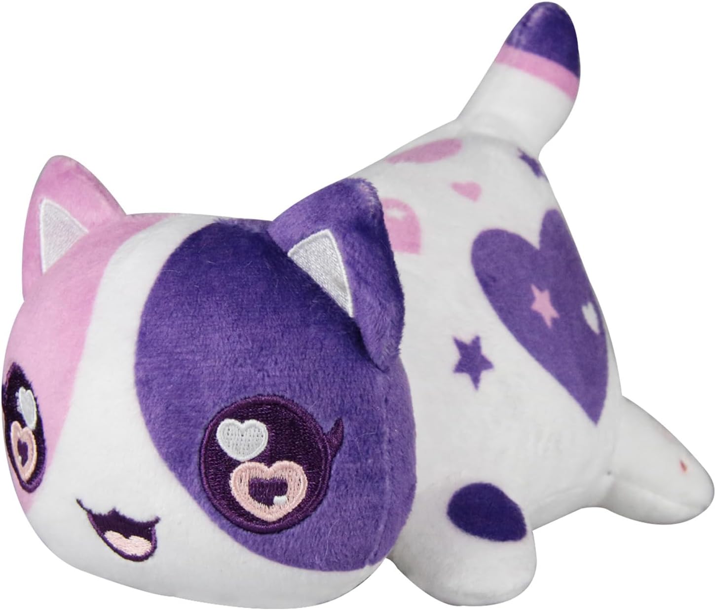 Cuteness overload Purple Meow Plush Cat