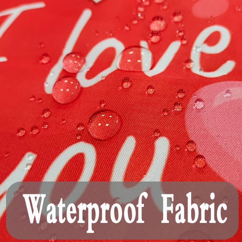 Elegant Valentines romantic shower curtain