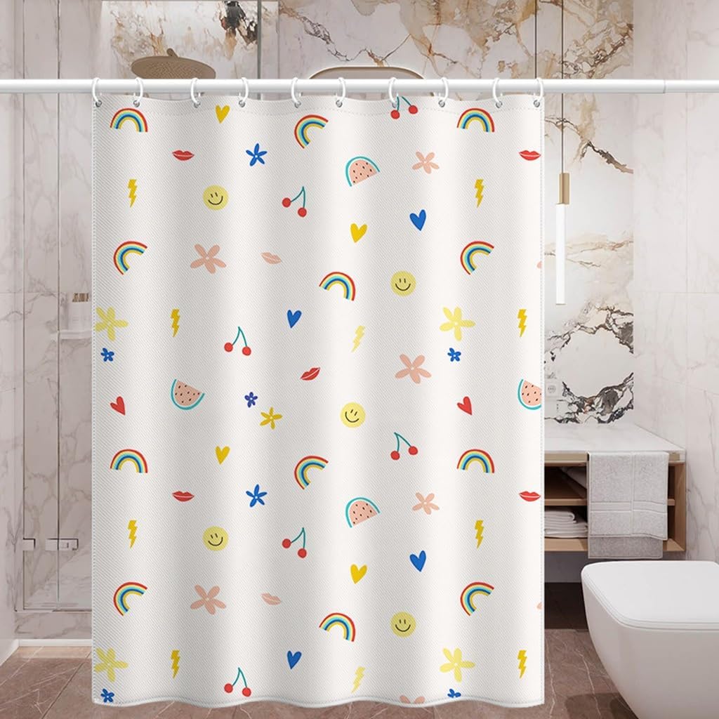 MACIUM Fruit Print shower curtain