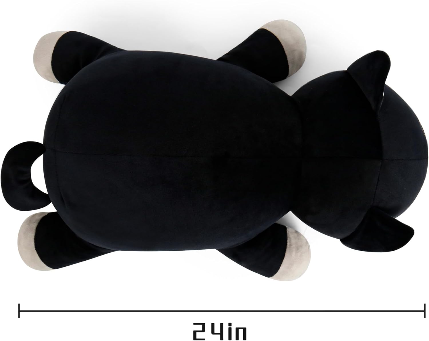Wepop 24 Black Cat Weighted Plush Pillow