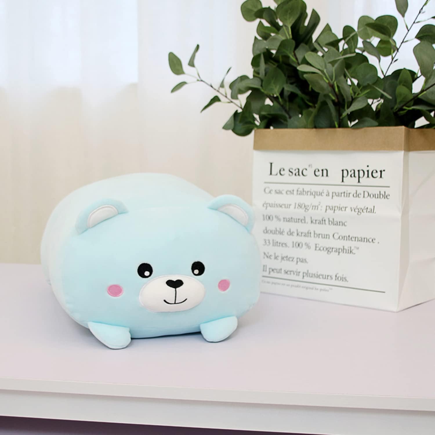 COSGOO Cute Plush Bear Pillow