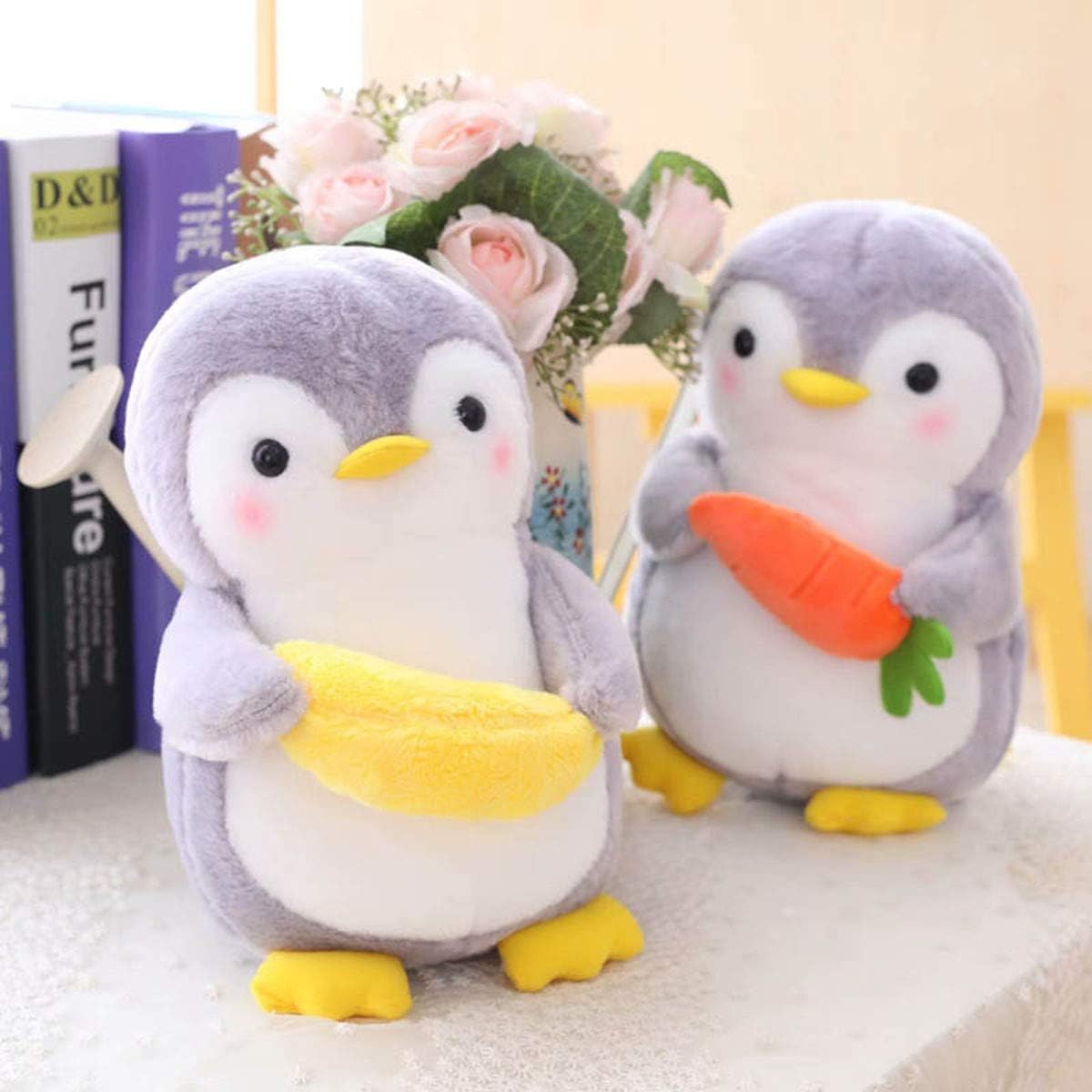 CZFRIEND Cute Plush Toy Penguin Doll Pillow