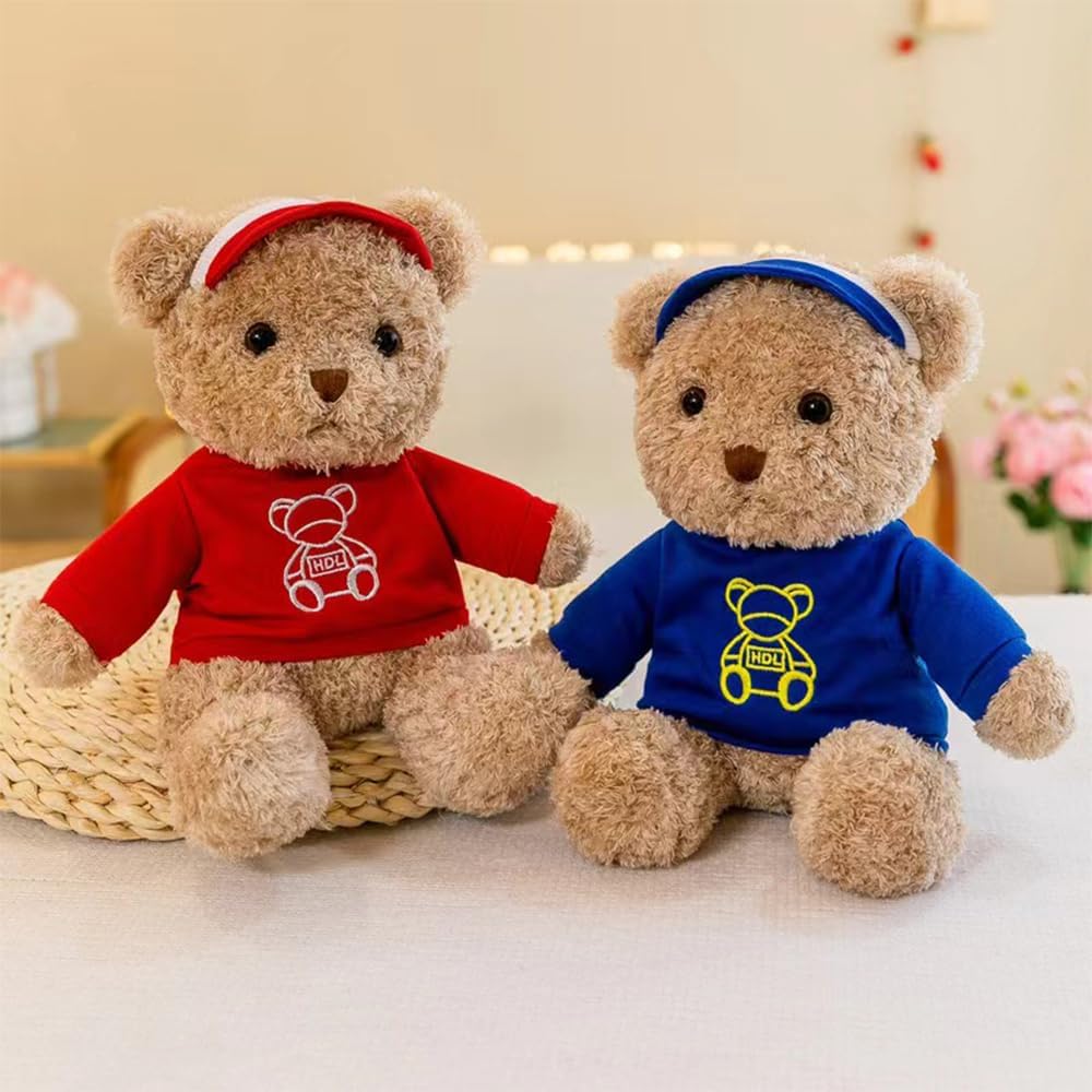 118 inch Teddy Bear Stuffed Animal Plush Pillow Toy Red