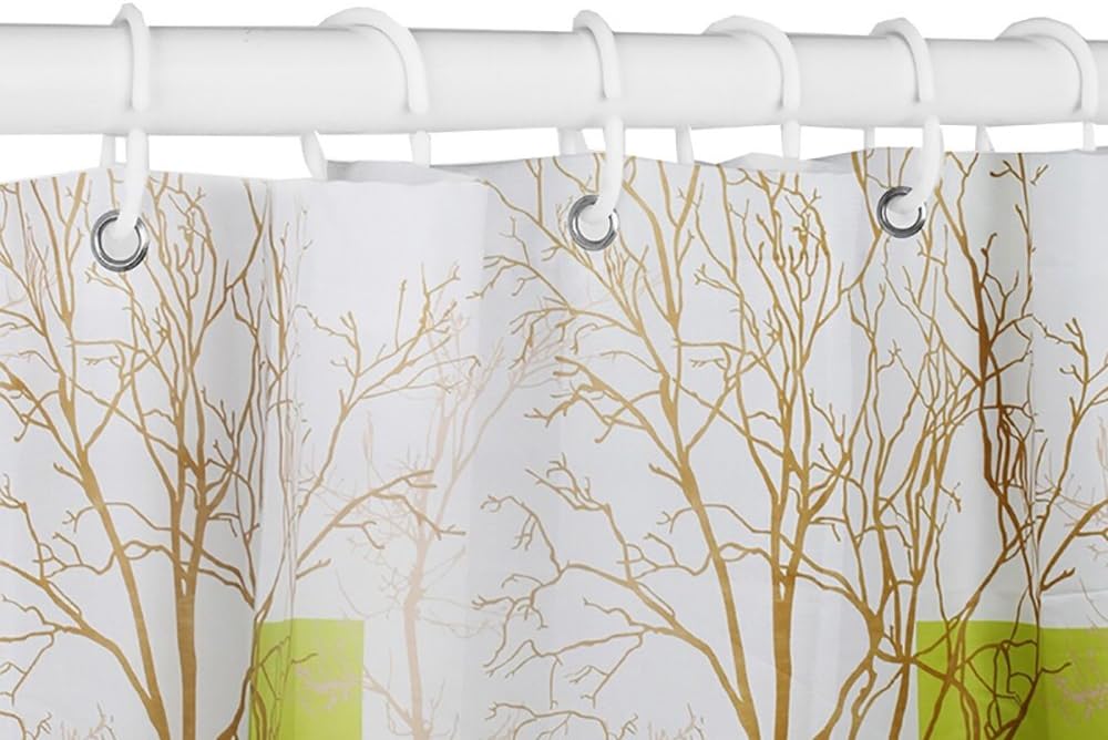 Valentines Day Heart Shower Curtain Red