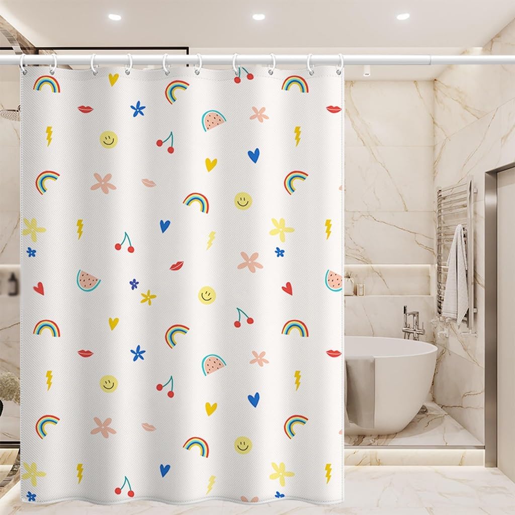 MACIUM Fruit Print shower curtain