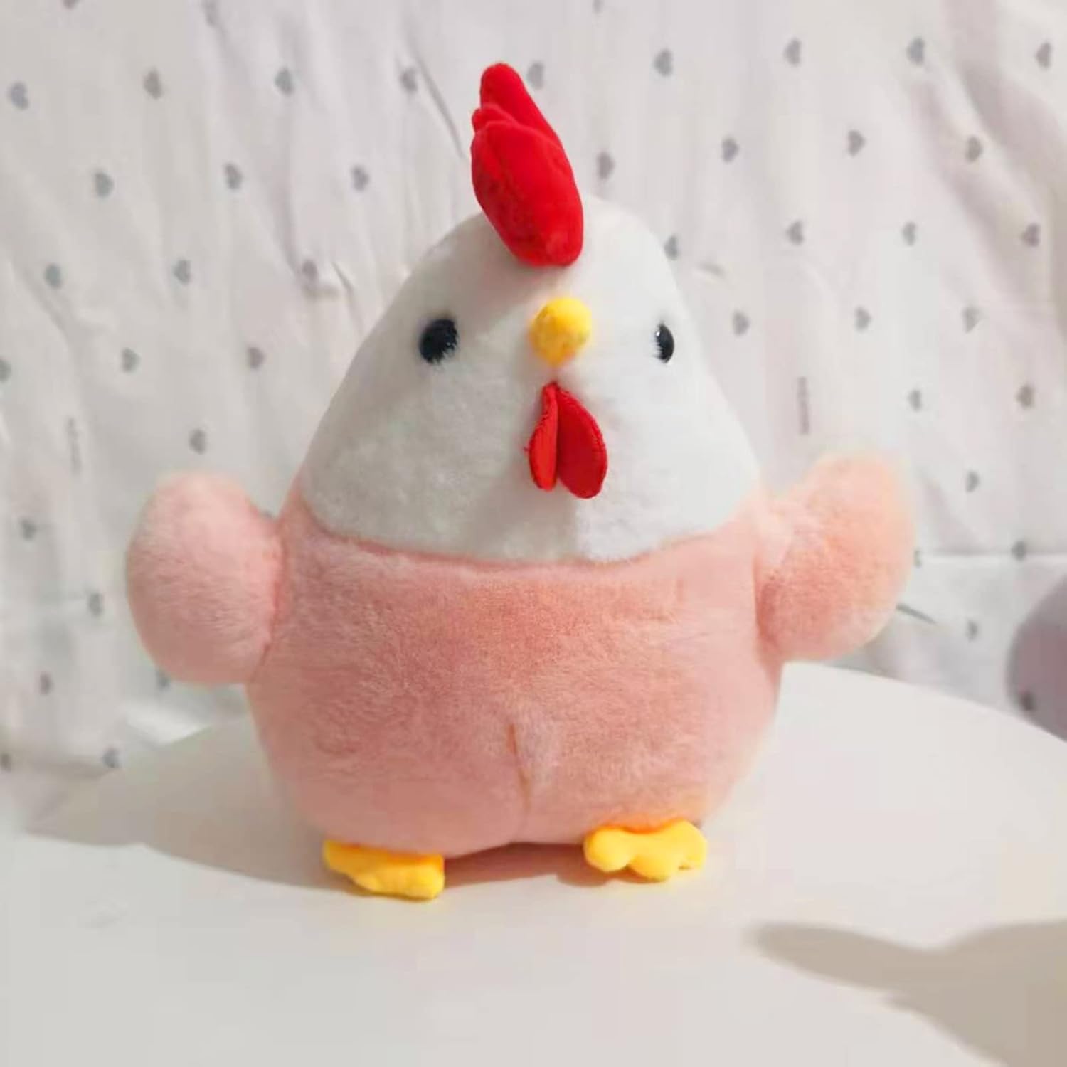 78-Inch Plush Chicken Toy with PP Cotton Filling for Kids