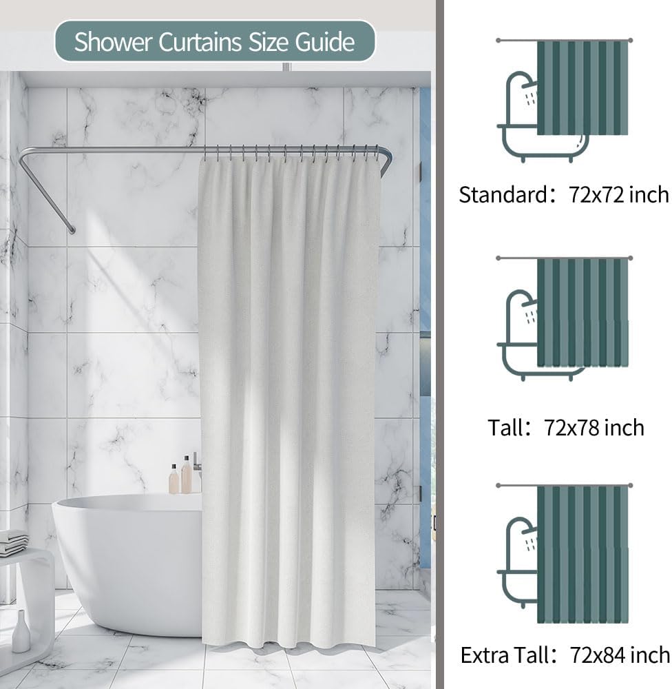 CAPSCEOLL Gingham Shower Curtain