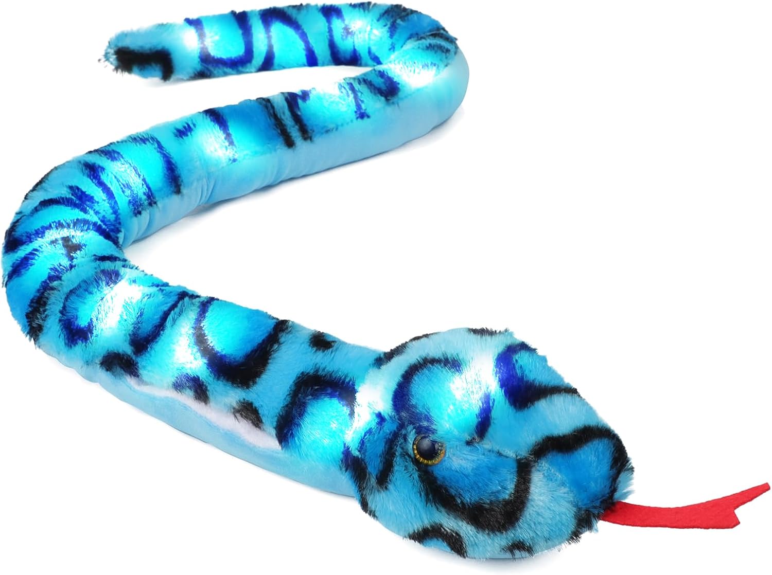 JIAHG 413 Plush Animal Throw Pillow Stuffed Snake