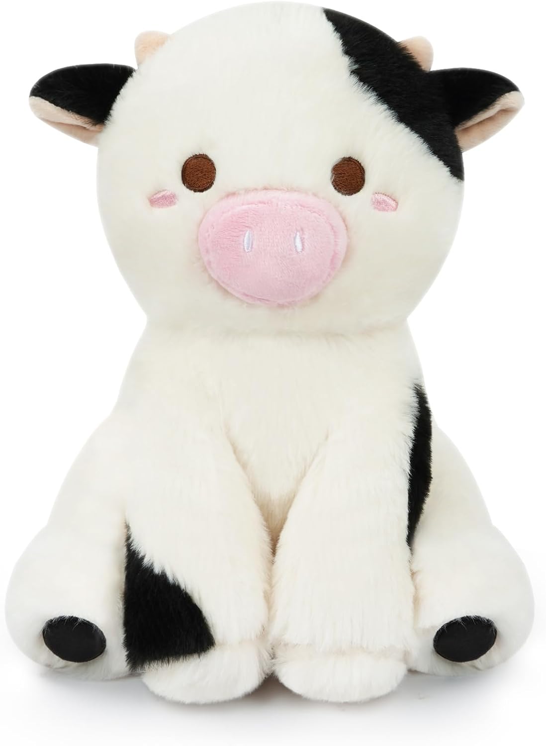 Happy Horseshoe Cow Stuffed Animal