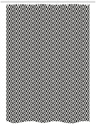 Ambesonne Herringbone Stall Shower curtain