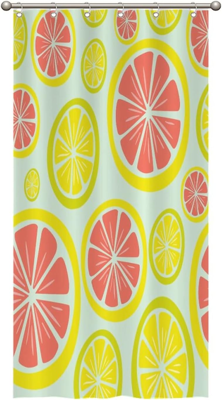 UTF4C Funny Fruit Show Shower Liner 35 x 71 Durable