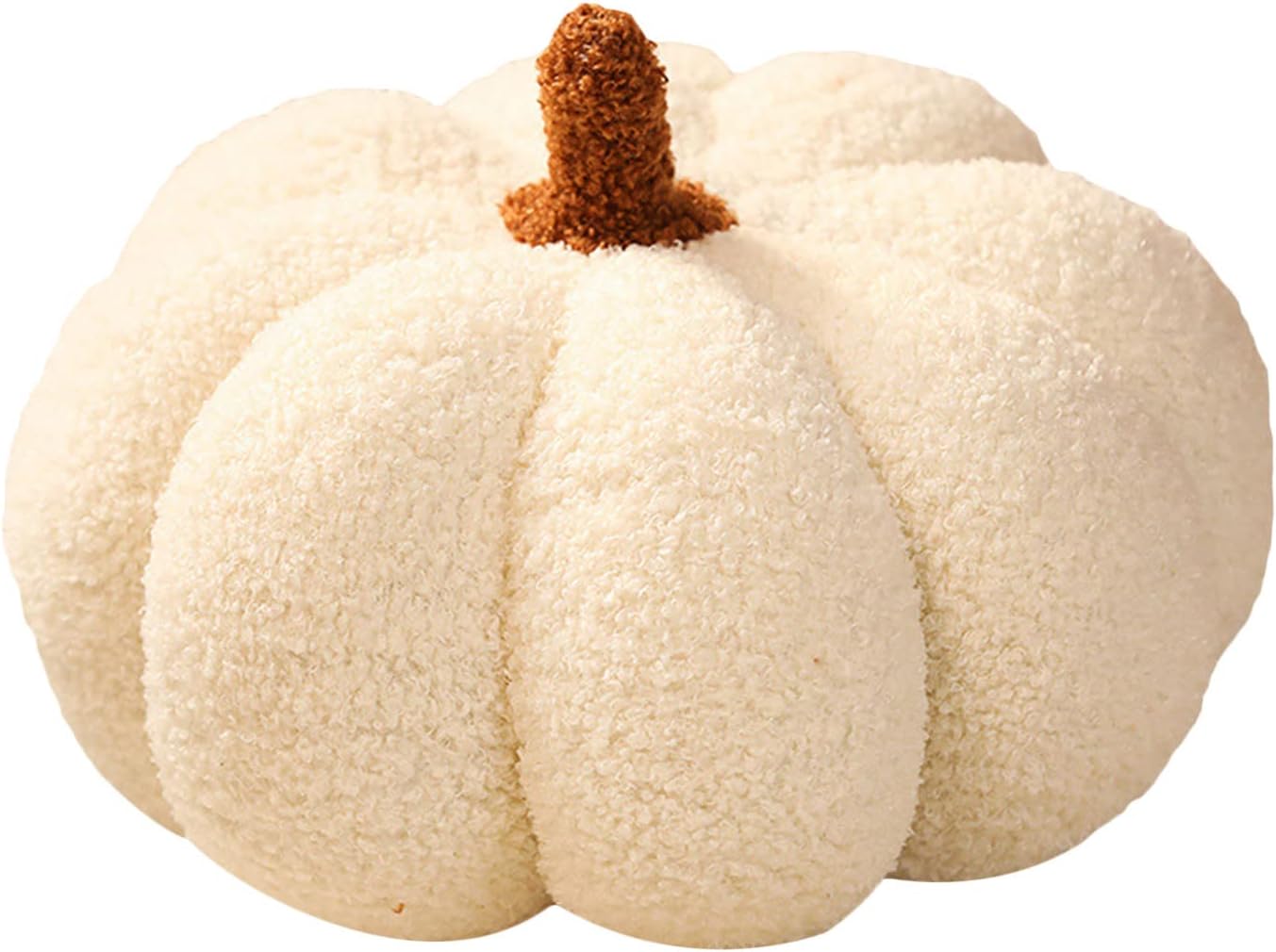 Halloween Fluffy Pumpkin Plush Pillow