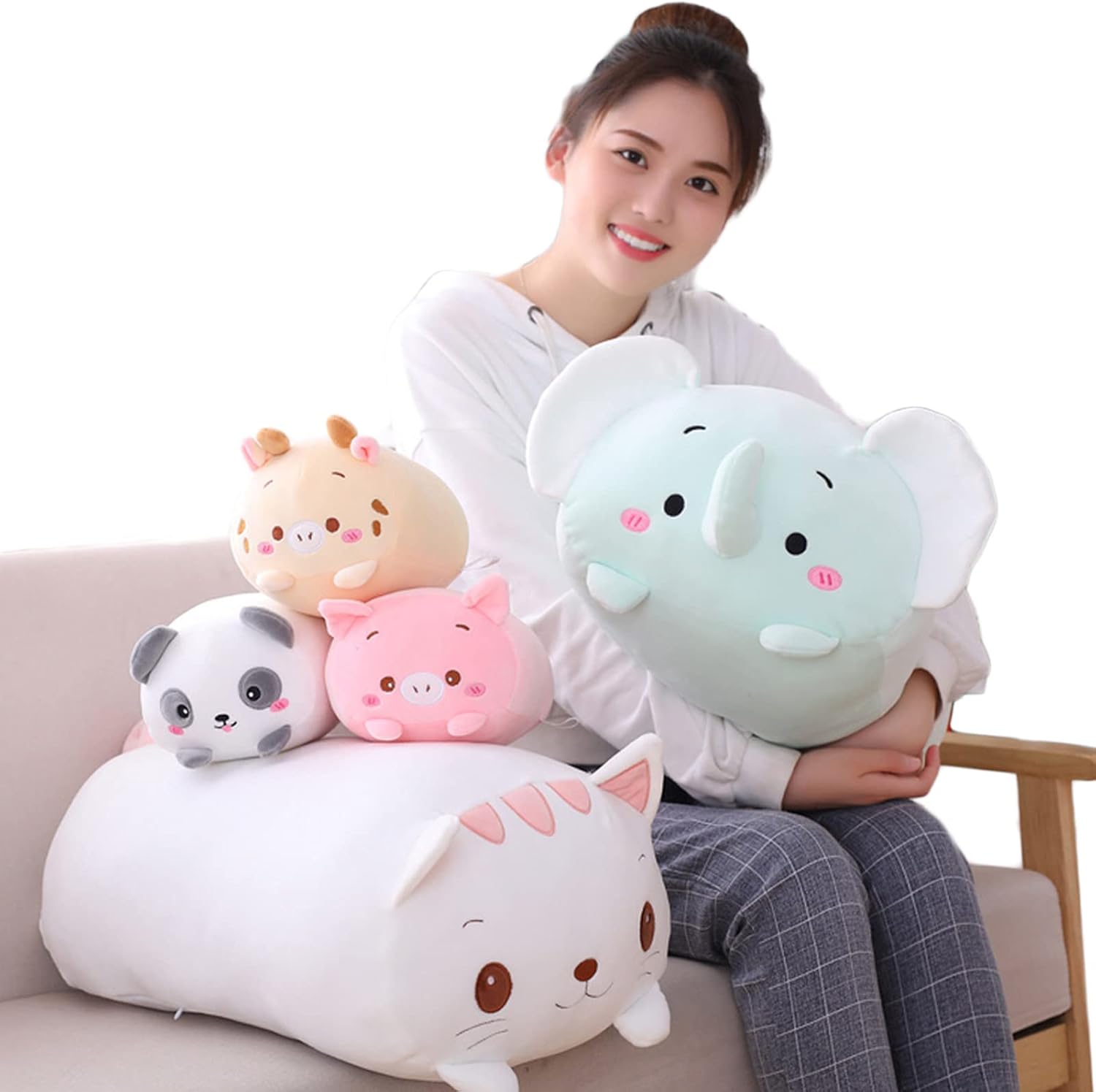 Hitosh Bear Plush Pillow